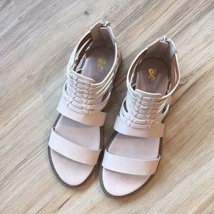 BC Vegan Nude Sandals